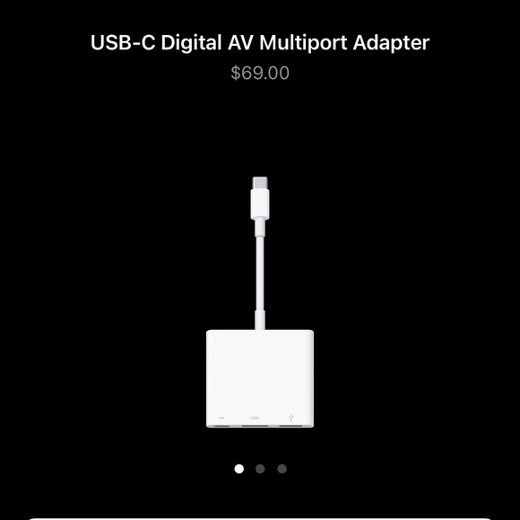 Apple Usb-c digital av multiport adapter - Picture 1 of 4